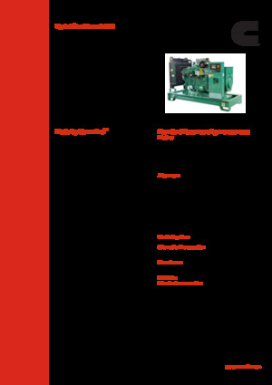 Generatori diesel Cummins C100 D5