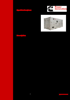 Generatori diesel Cummins C1000 D2R