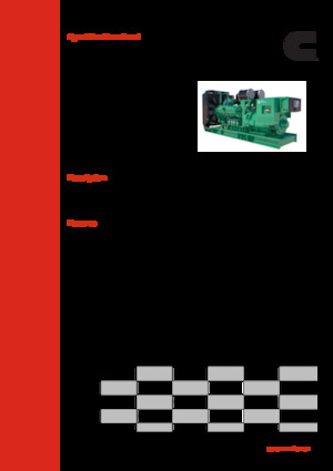 Generatori diesel Cummins C900D6B