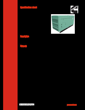 Generatori diesel Cummins C20 D6
