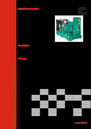 Generatori diesel Cummins C275 D6