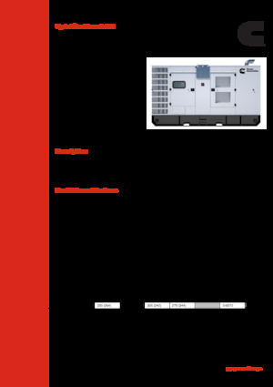 Generatori diesel Cummins C300D2R