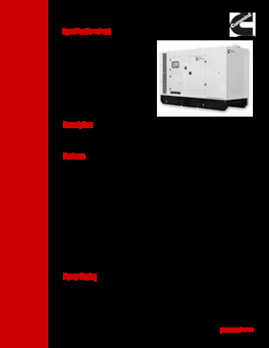 Generatori diesel Cummins C300D2RE