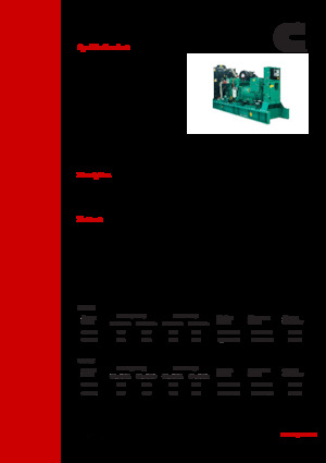 Generatori diesel Cummins C400D6