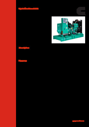 Generatori diesel Cummins C400D6B