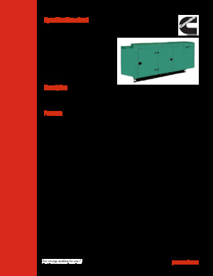 Generatori diesel Cummins C100N6