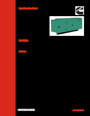 Generatori diesel Cummins C100D6C