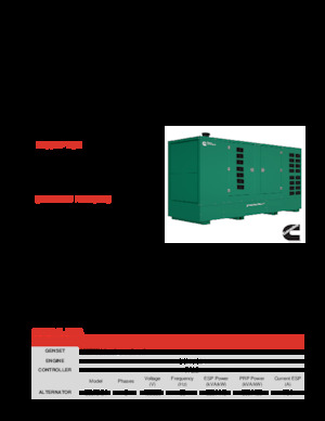 Generatori diesel Cummins C550D5Q