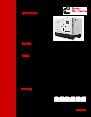 Generatori diesel Cummins C65D2R