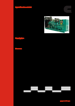 Generatori diesel Cummins C600 D6