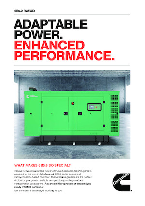 Generatori diesel Cummins C100D6I