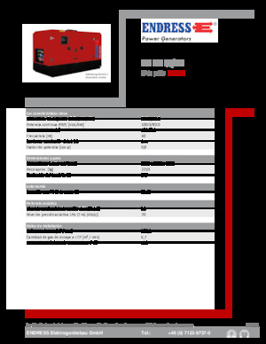 Generatori diesel Endress ESE 100 IW/MS 