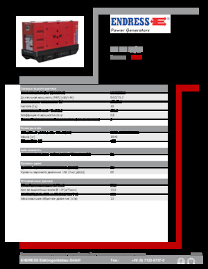 Generatori diesel Endress ESE 100 IW/RS