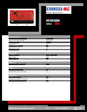 Generatori diesel Endress ESE 175 IW/AS