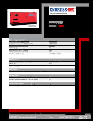 Generatori diesel Endress ESE 20 YW/AS 