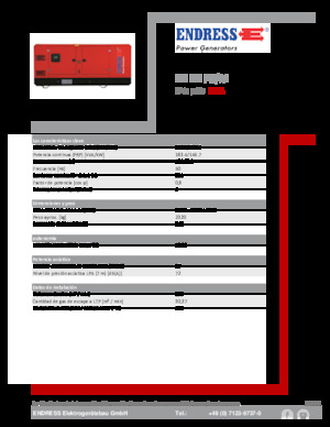 Generatori diesel Endress ESE 200 PW/AS 