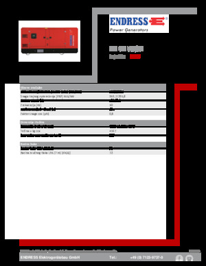 Generatori diesel Endress ESE 405 VW/AS 