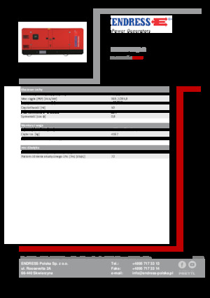 Generatori diesel Endress ESE 405 VW/AS 