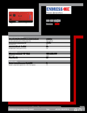 Generatori diesel Endress ESE 405 VW/AS 