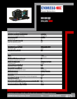 Generatori diesel Endress ESE 405 VW 