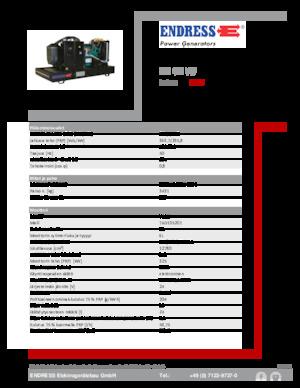 Generatori diesel Endress ESE 405 VW 