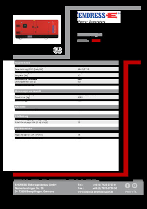 Generatori diesel Endress ESE 515 VW/AS 
