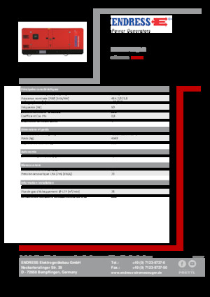 Generatori diesel Endress ESE 515 VW/AS 