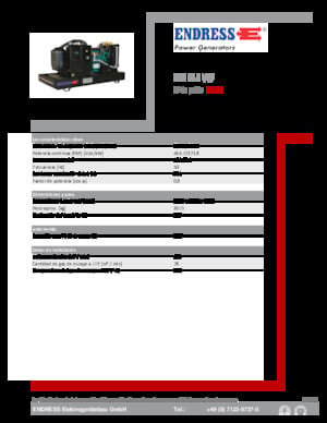 Generatori diesel Endress ESE 515 VW 
