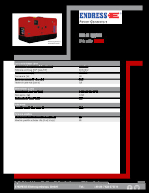 Generatori diesel Endress ESE 60 IW/MS