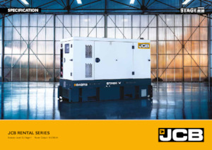 Generatori diesel JCB G100RS V