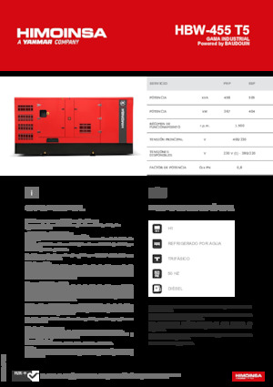 Generatori diesel HIMOINSA HBW-455 T5