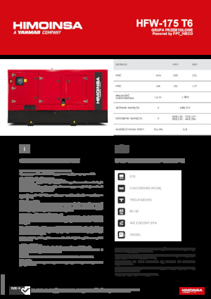 Generatori diesel HIMOINSA HFW-175 T6
