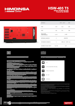 Generatori diesel HIMOINSA HSW-405 T5