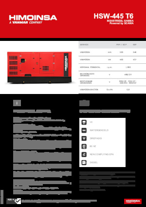 Generatori diesel HIMOINSA HSW-445 T6