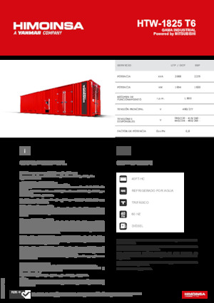 Generatori diesel HIMOINSA HTW-1825 T6