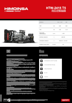 Generatori diesel HIMOINSA HTW-2415 T5