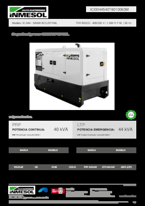 Generatori diesel INMESOL IC-044