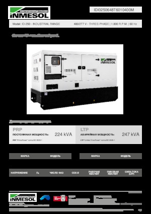 Generatori diesel INMESOL ID-250