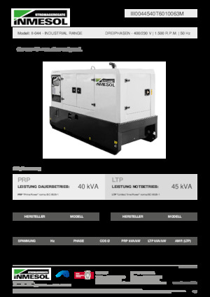Generatori diesel INMESOL II-044