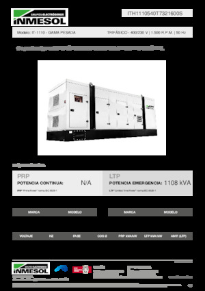 Generatori diesel INMESOL IT-1110