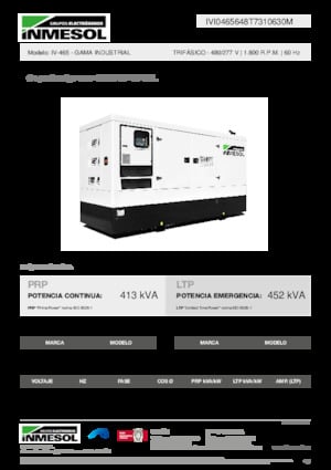 Generatori diesel INMESOL IV-465