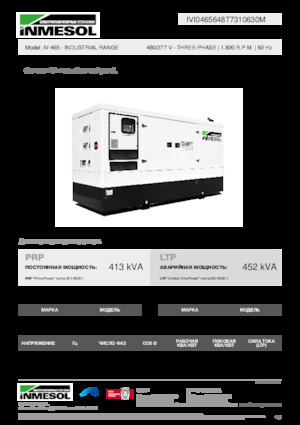 Generatori diesel INMESOL IV-465