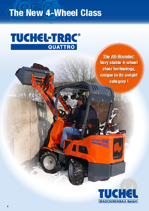 Veicoli comunali multiuso diesel Tuchel Quattro