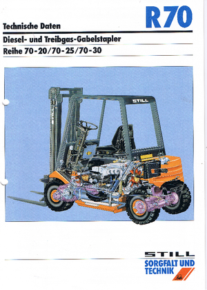 Carrelli elevatori frontali diesel Still R 70-25