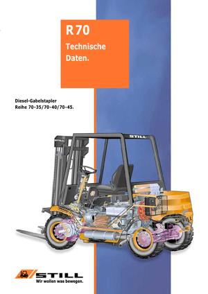 Carrelli elevatori frontali diesel Still R 70-45