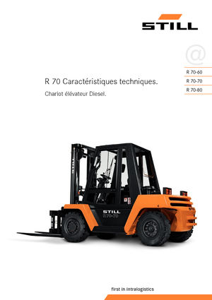 Carrelli elevatori frontali diesel Still R 70-80