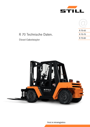 Carrelli elevatori frontali diesel Still R 70-80