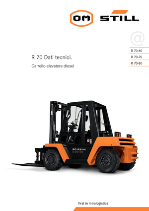 Carrelli elevatori frontali diesel Still R 70-80