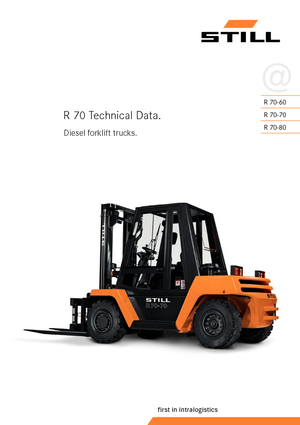 Carrelli elevatori frontali diesel Still R 70-80