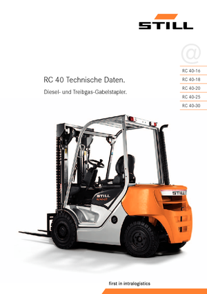 Carrelli elevatori frontali diesel Still RC 40-16